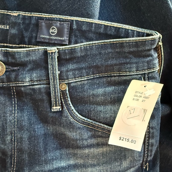 AG Adriano Goldschmied Farrah High Rise Skinny Ankle Denim Jeans NWT Size 27 - Picture 5 of 6